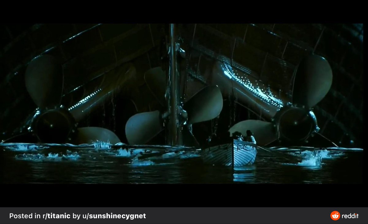 StasisGame's tweet photo. Titanic is a horror film disguised as an action film disguised as a romance.

But the horror prevails. It’s a horror through and through, with some of the most haunting images ever put to screen. https://t.co/UpPLIBzvTA