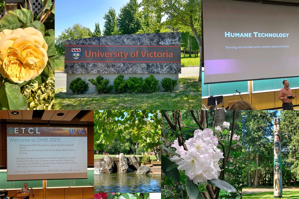GreenhouseUConn's tweet image. This June, one of our Graduate Research Fellows, @IsabellSluka, attended the Digital Humanities Summer Institute! DHSI is a renowned digital humanities training program in Victoria, BC. 🌸👩‍💻
Read about her experience on our blog: tinyurl.com/37xp4b7e

#dhsi #digitalhumanities