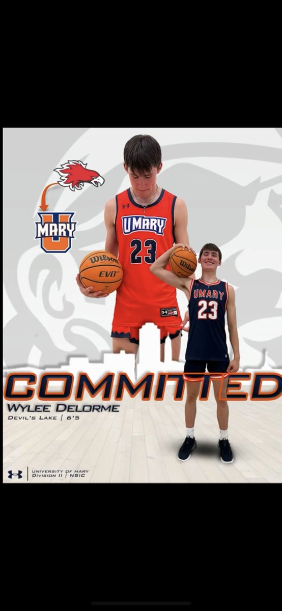 Wylee Delorme (@wyleedelorme) on Twitter photo After a great visit, I’m excited to commit to <a href="/UMaryMensBball/">UMary Men's Basketball</a>. Thank you <a href="/Jack_Nelson1983/">Jack Nelson</a> for believing in me. I’m grateful for all my family, friends, and coaches that have helped me get to this point. #hooksup #AGTG After a great visit, I’m excited to commit to <a href="/UMaryMensBball/">UMary Men's Basketball</a>. Thank you <a href="/Jack_Nelson1983/">Jack Nelson</a> for believing in me. I’m grateful for all my family, friends, and coaches that have helped me get to this point. #hooksup #AGTG