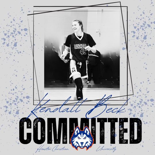 KendallBeck10's tweet photo. OFFICIALLY COMMITTED! So excited to continue playing basketball at the next level and I’m so grateful to @HCUCoachDonna and @HCUWBB for giving me this amazing opportunity! Thank you to my parents, coaches, and an especially big shoutout to my Grandma for supporting me! GO HUSKIES https://t.co/UXPbvHDEeG