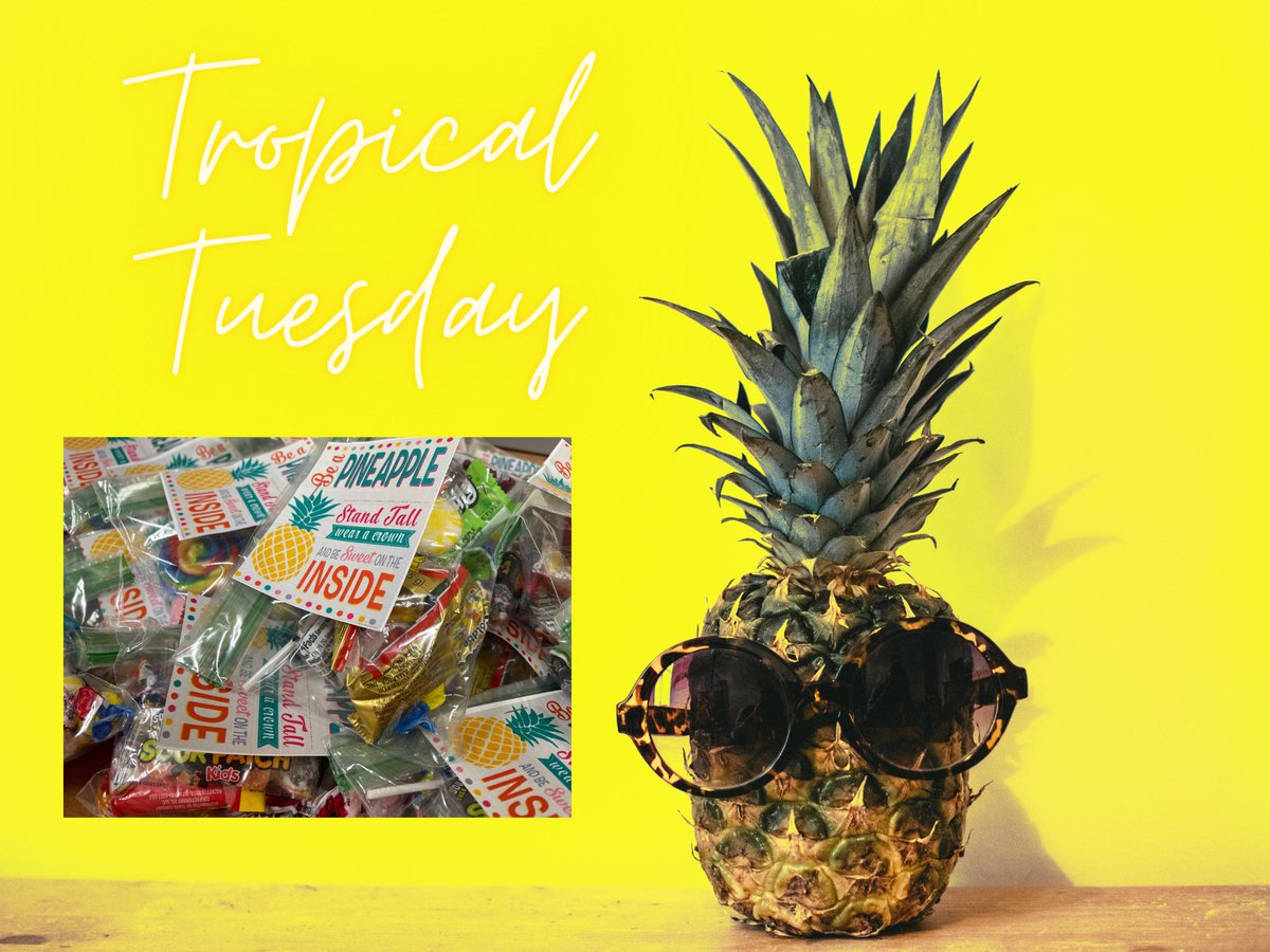 6️⃣8️⃣6️⃣3️⃣ Q2 FER Day 2 Tropical Tuesday Be a Pineapple goodie bags🍍“Fun in the Sun” @BacaDavidbaca6 @thewaysheROLS @mark_bolieu