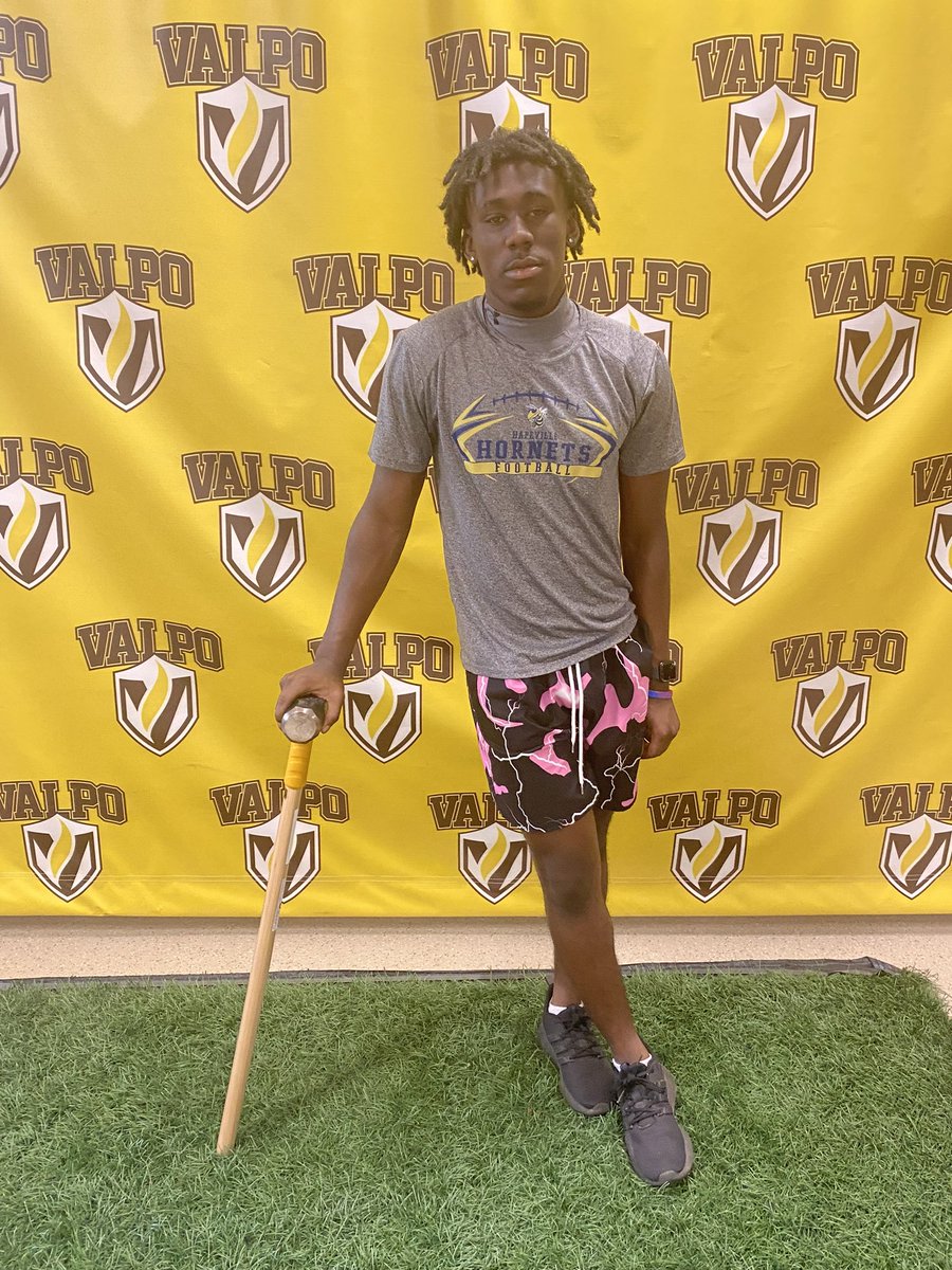 Had a great time and camp at <a href="/valpoufootball/">Valpo Football</a>! Appreciate the hospitality and can’t wait to be back! <a href="/Coach_TMcC/">Coach Trevor McConnell</a> <a href="/CoachLFox/">Landon Fox</a>