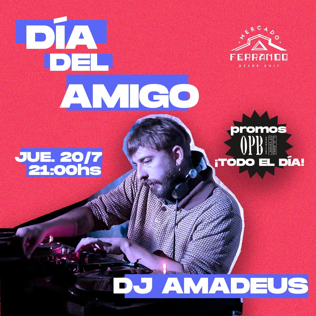 ¡Mañana es en el Mercado! Te esperamos con PROMOS TODO EL DÍA en <a href="/BeerTruckOPB/">BeerTruck OPB</a> y Dj hasta el cierre, para disfrutar una noche con toda la onda😎

👉 1 + 1 de American Lager 
👉 1 + 1 de Cabesas Doble Ipa