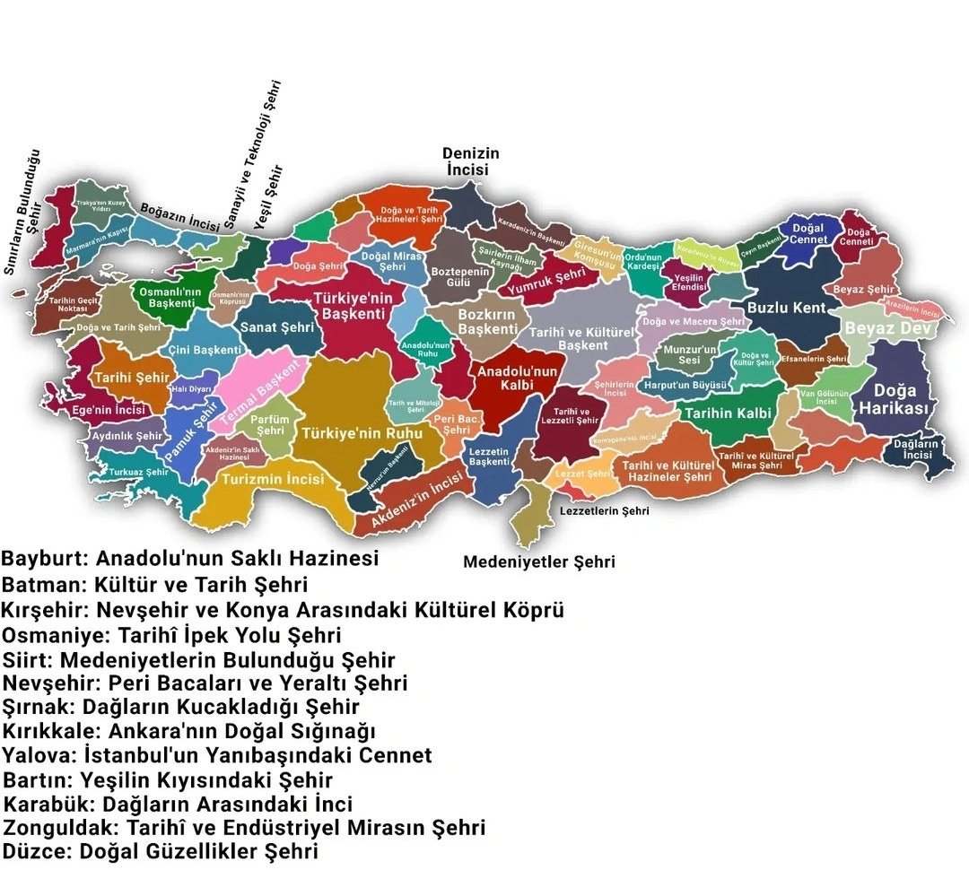 haritayikesIf's tweet photo. Yapay zekaya illere takma isim vermesini istersek. https://t.co/7Sq01NGW9L