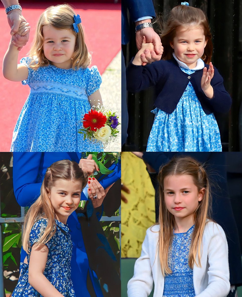 Princess Charlotte of Wales throughout the years, the future Princess Royal💙👑