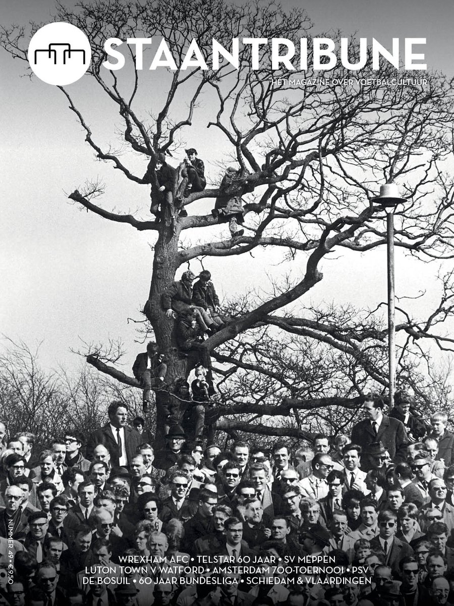 NIEUWE COVER BEKEND‼️

In Staantribune 4⃣9⃣ (verschijnt 4 augustus) onder meer:
🤍🦁 <a href="/telstar1963nv/">Telstar 🦁</a> 6⃣0⃣ jaar!
🏴󠁧󠁢󠁷󠁬󠁳󠁿 Wrexham AFC
🇩🇪 60 jaar Bundesliga - door <a href="/FHeinen/">Frank Heinen</a> 
❌❌❌ Amsterdam 700
🏴󠁧󠁢󠁥󠁮󠁧󠁿 Luton Town v Watford
❤️🤍PSV
🇧🇪 De Bosuil, <a href="/official_rafc/">Royal Antwerp FC</a> 
💙🤍 @svmeppen1912
🇳🇱