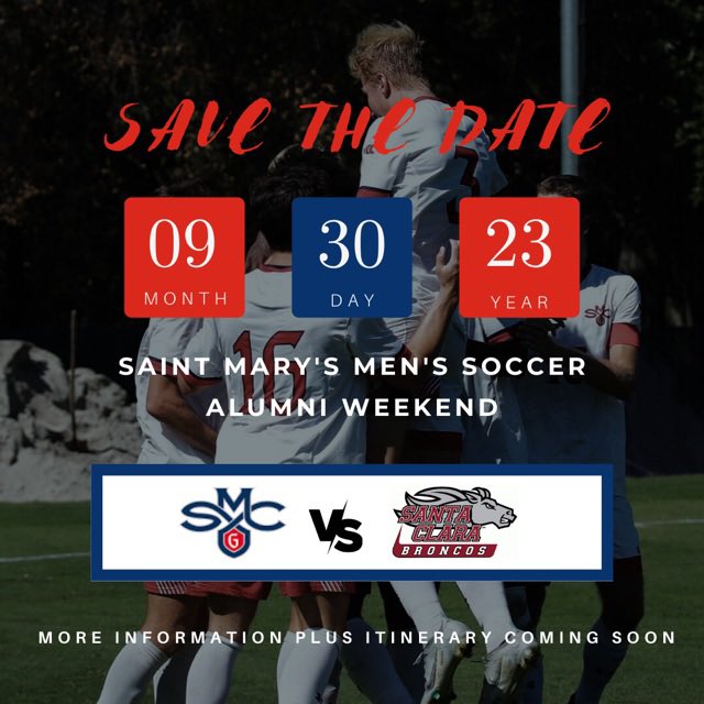 Saint Mary's Men's Soccer tweet media