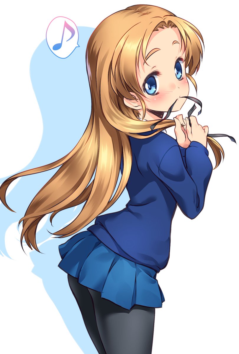 #見た人は無言で金髪を載せる
😌.。o○(前回アレなペコちゃんだったのでちゃんとした絵も~) 