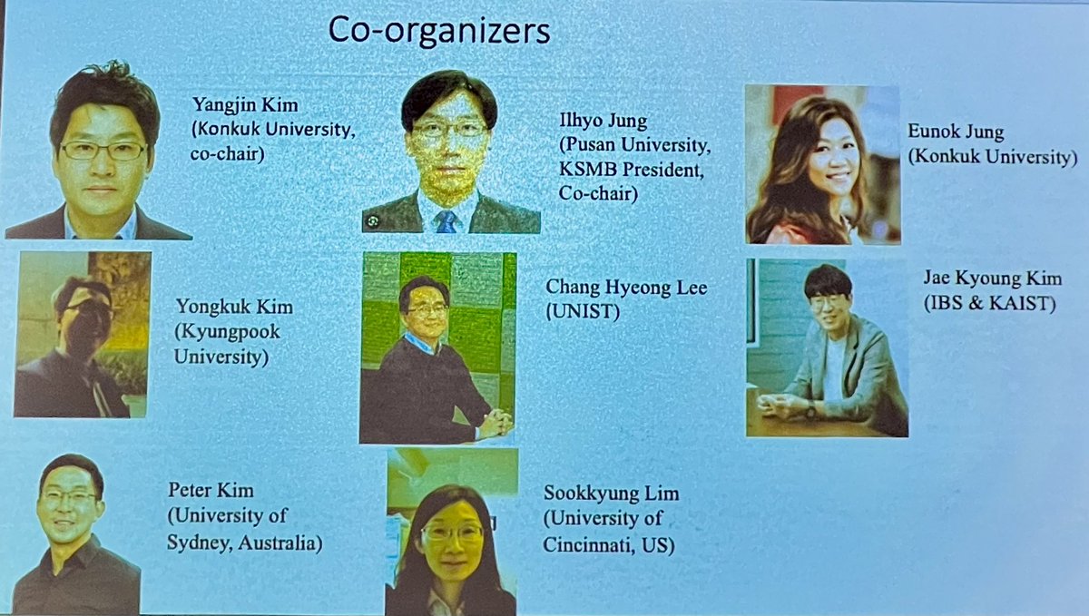 ara_anderson's tweet image. Yangjin Kim presents an update on #SMB2024 which will be a joint meeting between KSMB and @SMB_MathBiology in
Seoul, Republic of Korea, July 1-5, 2024! #SMB2023