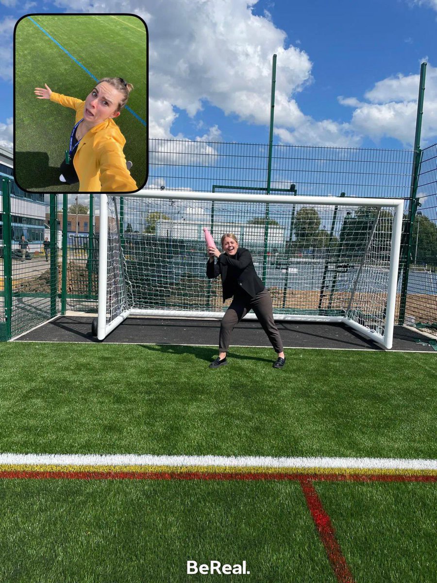 Me and <a href="/MissRCams/">Miss Robinson</a> just had to check out the new 3G pitch. Thrilled and nervous for our football endeavours.