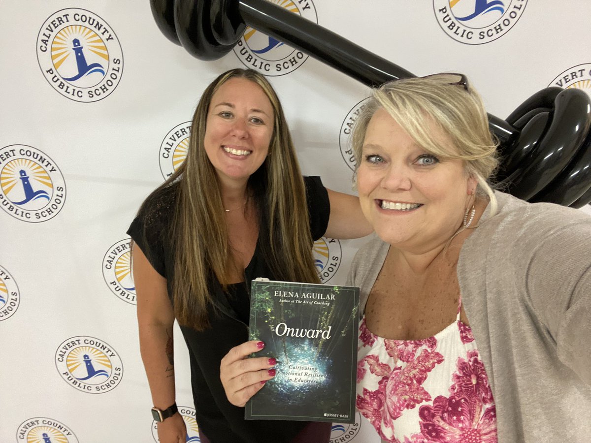 Sharing our SES staff summer read, Onward! #ccpsraisethebar