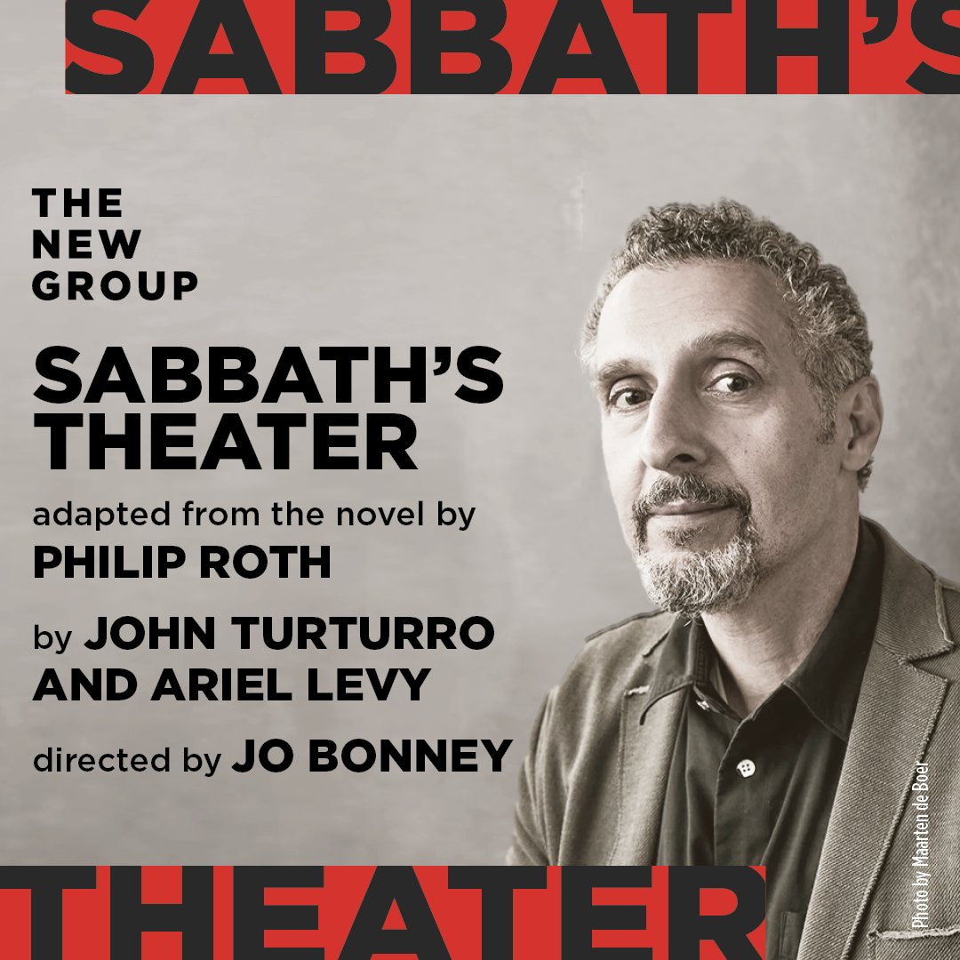 Philip Roth’s fearlessly filthy, funny and moving novel takes the stage in this new play from Ariel Levy and John Turturro. To learn more about the play: thenewgroup.org/production/sab… And to read the book before you see the show: penguinrandomhouse.com/books/158029/s…