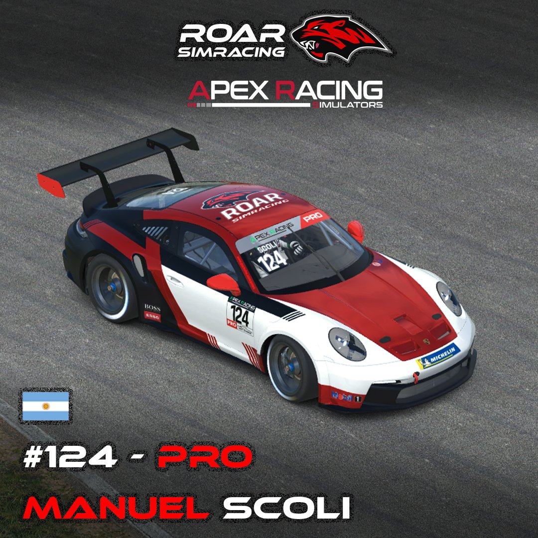 Y si volvemos a las pistas? / What do you think about getting back on track?🤔

<a href="/ManuelScoli/">Manuel Scoli</a> volvera a poner nuestros colores en pista en <a href="/ApexRacingTV/">Apex Racing TV</a> 💪
Manuel will run today in the Apex League with our colors 🔴⚪️😎

Broadcast⏭️youtube.com/watch?v=oWjcsB…

#iRacing #APEXLeague