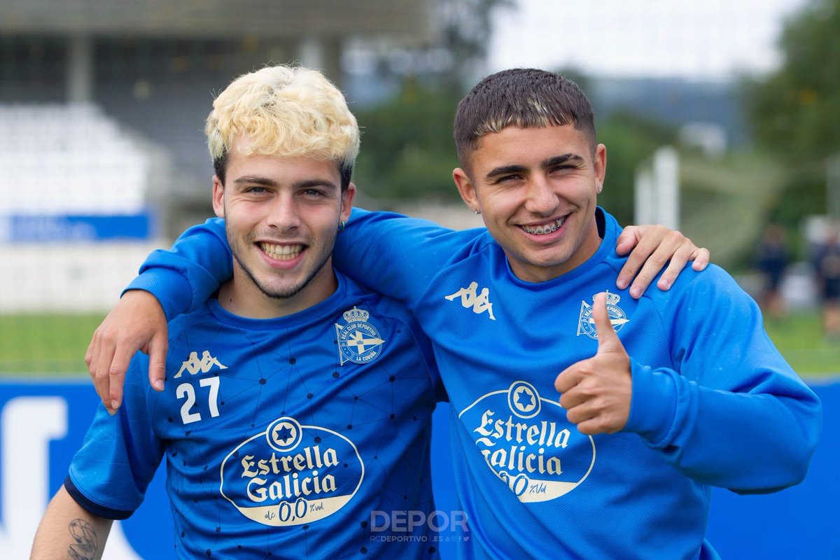 Pues que queréis que os diga, hoy para mí que estos dos hayan renovado, me parecen los mejores fichajes de la temporada. Nuestro futuro está con ellos y eso no vieron al Depor en Champions. <a href="/davidmella11_/">David Mella</a> <a href="/yeremayHC10/">Yeremay Hernández 🍍</a> 💙🤍💙