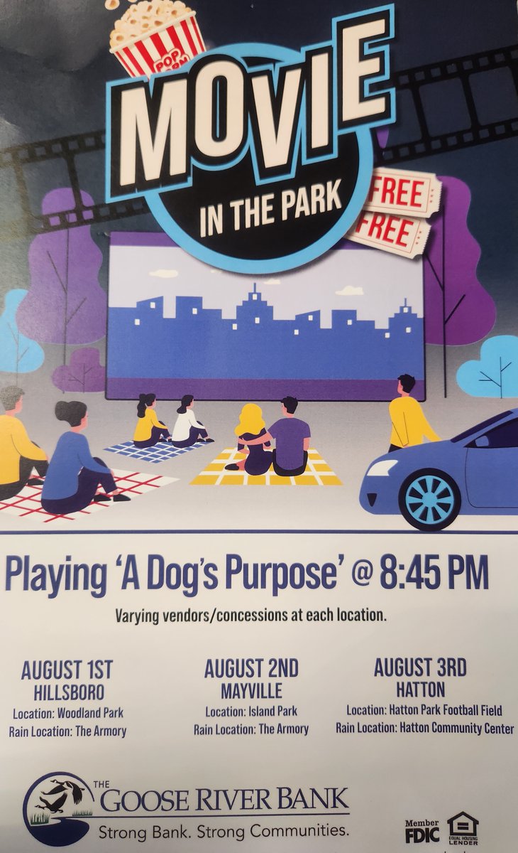 Movie in the park!