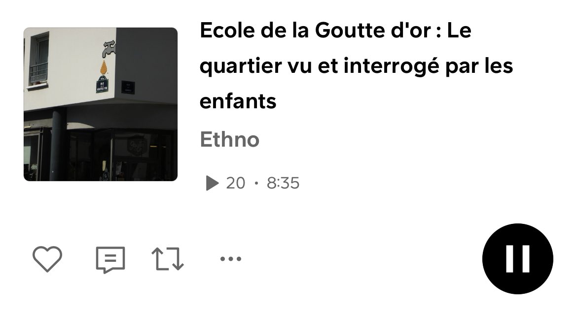 Goutte d'Or & Vous tweet media