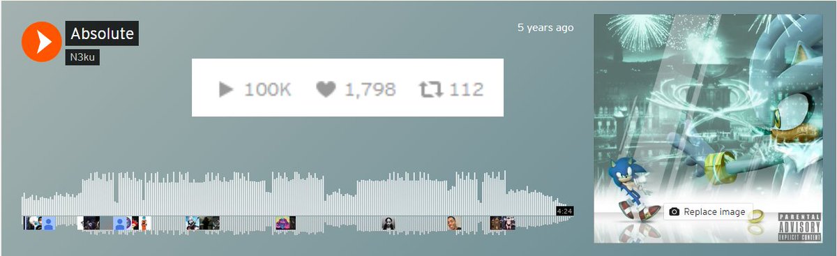 N3kuTheProd's tweet image. I finally have a track that reached 100K plays!

Thank you all so much for even still bumping my music to this day!