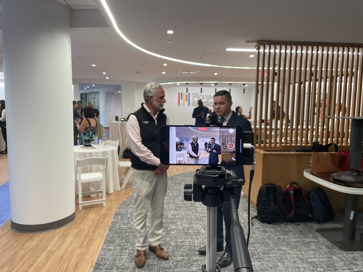 Great to connect with <a href="/bradloncar/">Brad Loncar</a> and share more about Flagship’s new partnership with <a href="/pfizer/">Pfizer Inc.</a> to bring new medicines to patients. More from our conversation here: biotechtv.com/post/paul-bion…