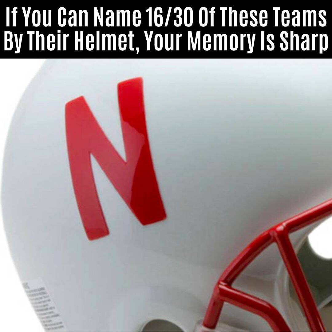 BUZZNET's tweet photo. If you can name 18/30 your an football helmet expert! 🏈