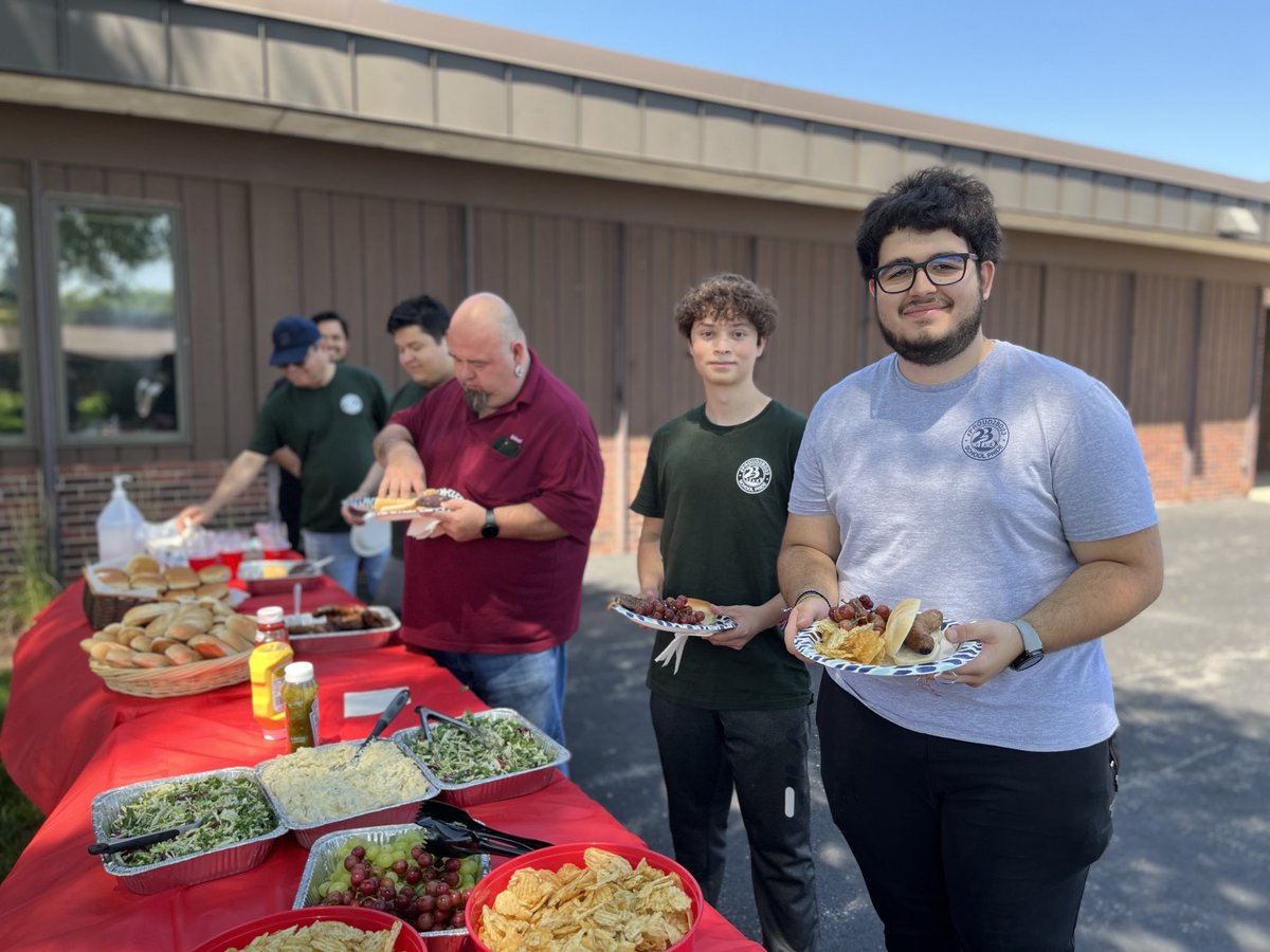 Christopher Alms (@chrisalms) on Twitter photo Grillin’ and chillin’ at our annual Summer Staff Appreciation Cookout! @AmyMcP_BAMMP, <a href="/Dangelaccio/">Don Angelaccio</a>, and Director of B & G Mr. Romero were the celebrity grillers today! A great day with great people preparing for a great year! #PROUD2BD23! Grillin’ and chillin’ at our annual Summer Staff Appreciation Cookout! @AmyMcP_BAMMP, <a href="/Dangelaccio/">Don Angelaccio</a>, and Director of B & G Mr. Romero were the celebrity grillers today! A great day with great people preparing for a great year! #PROUD2BD23!