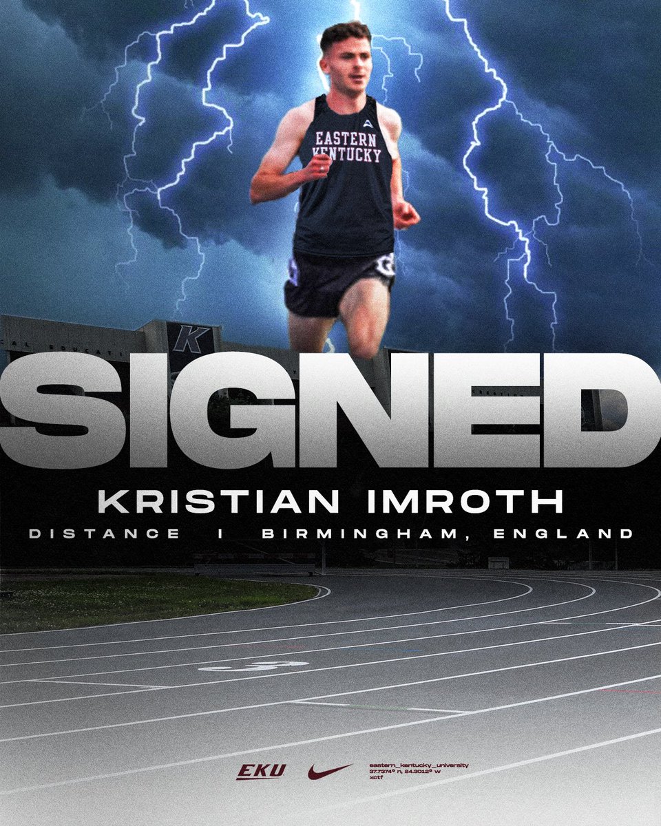 The BUCS Steeple Champion is coming to EKU!

#GoBigE | #SteepleU