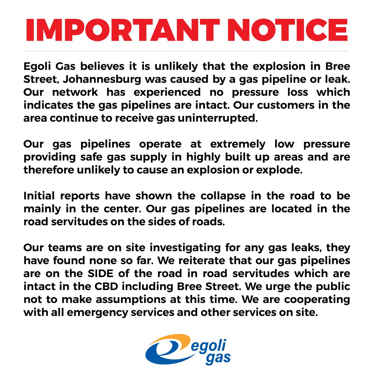 Egoli Gas (Pty) Ltd tweet media