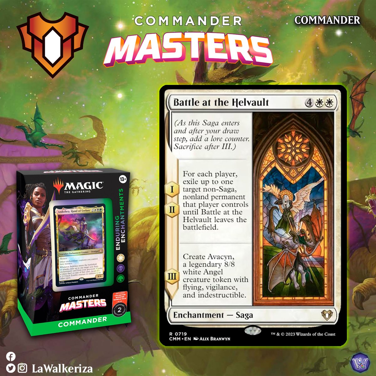LWalkeriza's tweet photo. #LaWalkeriza
#MTGHispano #MTGCMaster #MTGspoilers #MTG #MagicTheGathering #mtgcommunity
#MTGcommander #Narci https://t.co/ZlGWYadfrA