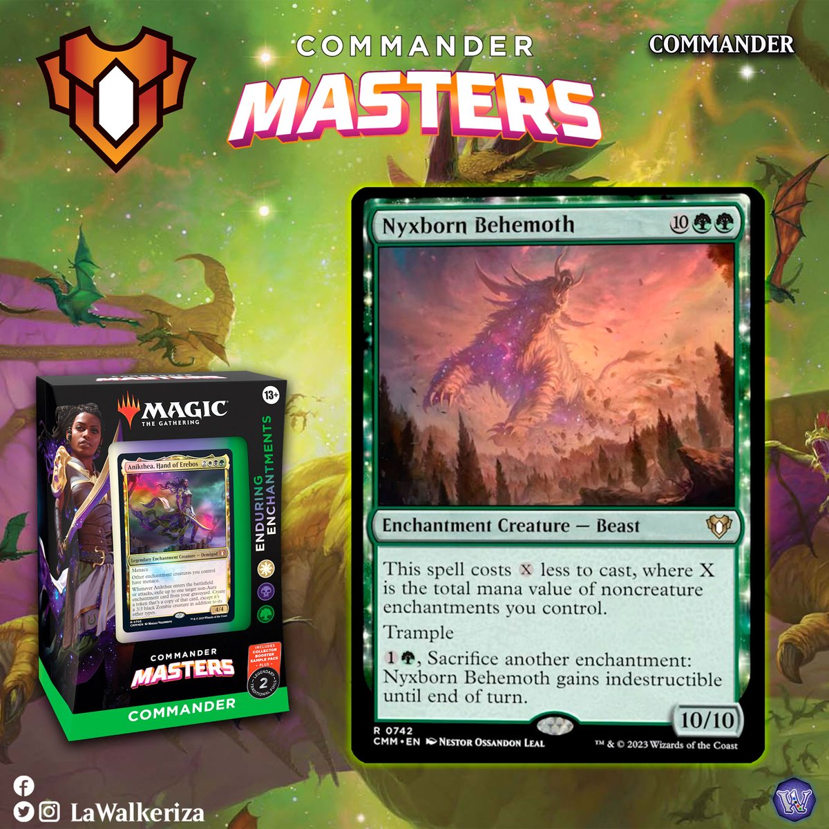 LWalkeriza's tweet photo. #LaWalkeriza
#MTGHispano #MTGCMaster #MTGspoilers #MTG #MagicTheGathering #mtgcommunity
#MTGcommander #Narci https://t.co/ZlGWYadfrA