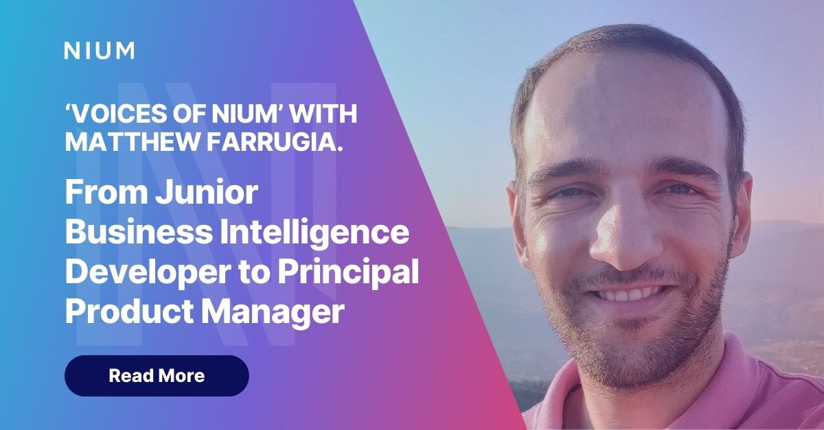 NiumGlobal's tweet photo. π Nium takes pride in our culture of being #SimplyBetterTogether globally!
π Providing a behind-the-scenes look at what it means to be a Niumβer in #Malta, weβre chatting with Matthew Farrugia in our new βVoices of Niumβ series:
https://t.co/ytaNGQdwHT
#Fintech https://t.co/fdkVQBXnsQ