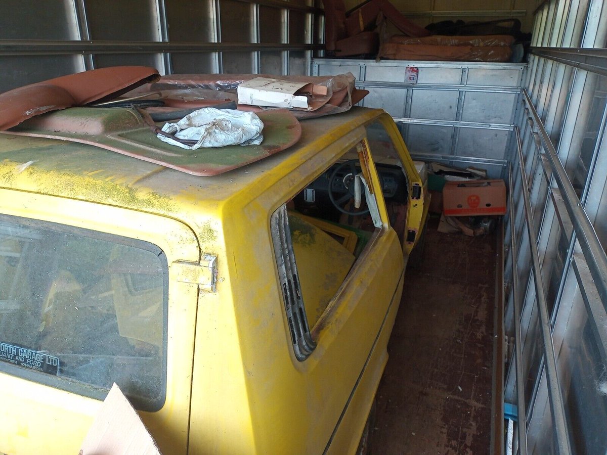 BarnFindsUK's tweet photo. Ad - Reliant Kitten - 10 Miles From New!!
On eBay here -->> https://t.co/qFpmcp8vka
#ReliantKitten #ClassicCar #CarForSale #barnfind #garagefind #ukbarnfinds #retrocar https://t.co/nmnSfl8guk