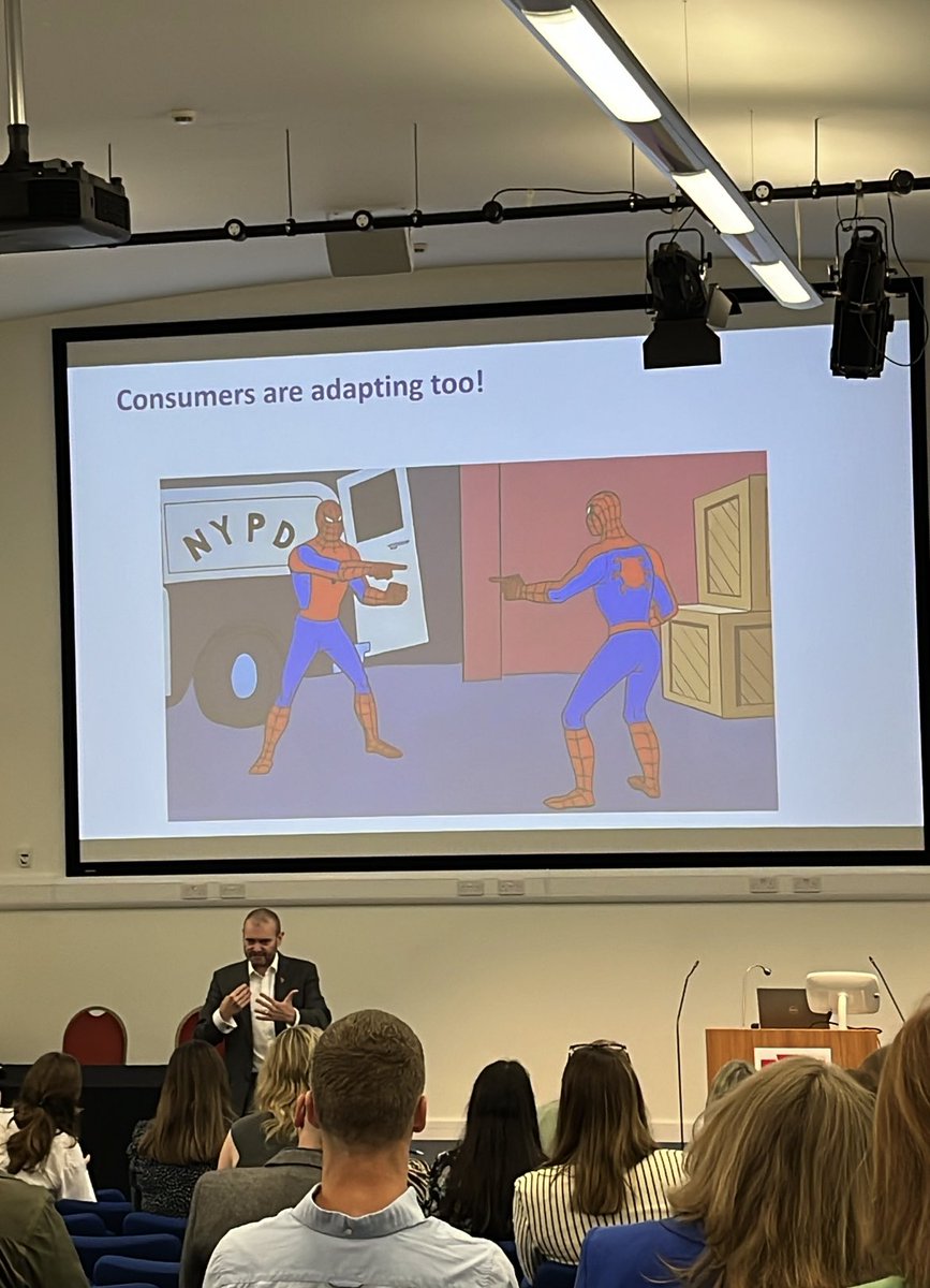 Fantastic presentation from <a href="/timfidgeon/">Tim Fidgeon</a> at today's <a href="/CIMinfo_East/">CIM East of England</a> #digiconf23. As a client experience focussed marketer, I found his thoughts on changing customer behaviour insightful and reinforced my conviction that content and messaging should be UX lead. #knowyouraudience