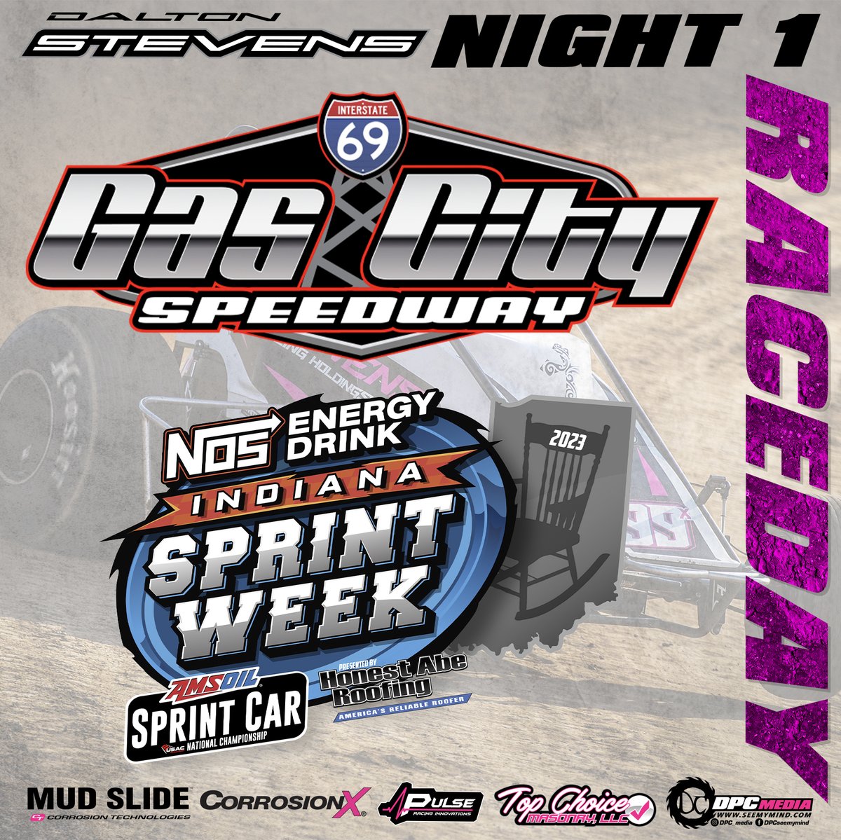 DSRacing99X's tweet photo. Let the games begin! Night 1 of Indiana Sprint Week with @USACNation,  LETS GO! https://t.co/0fDGE4WAMa
