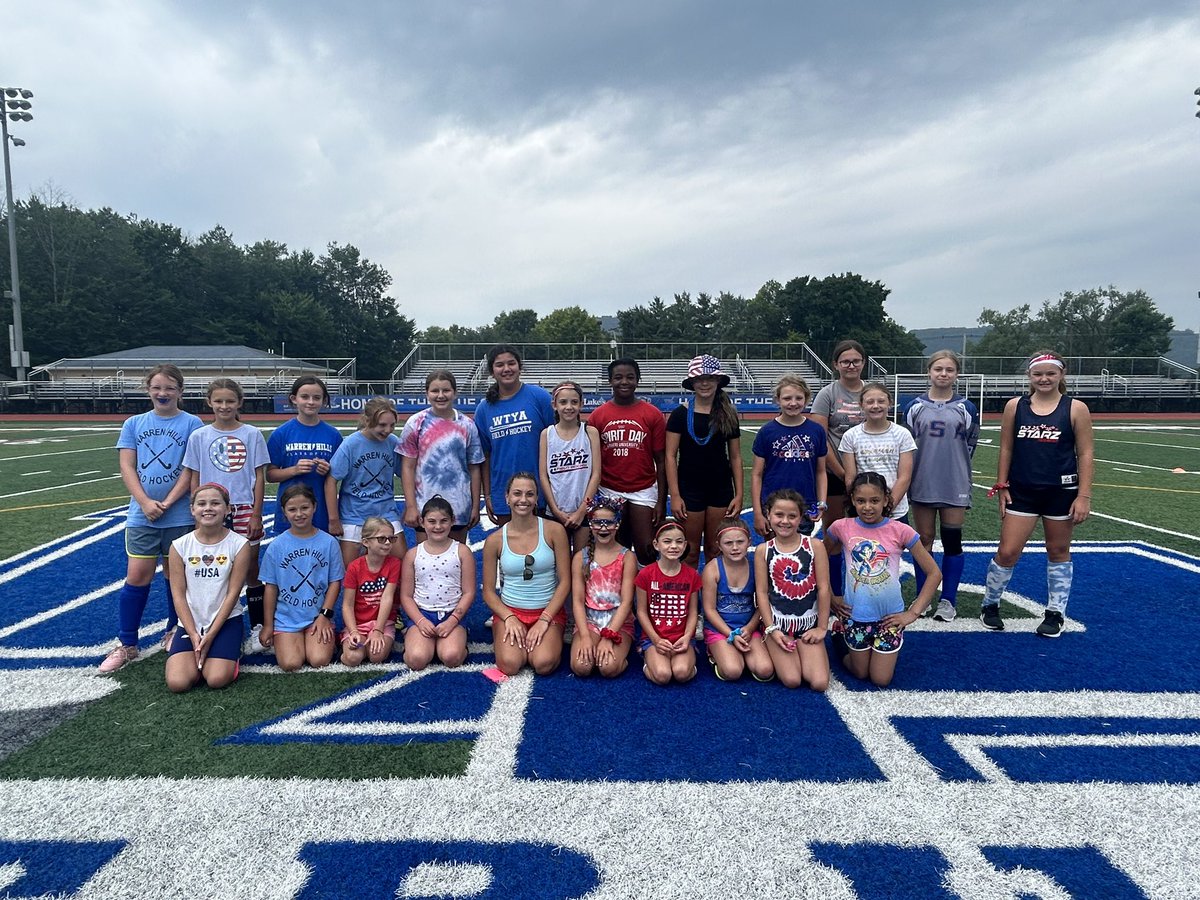 A little rain didn’t stop these girls from another great hockey day!