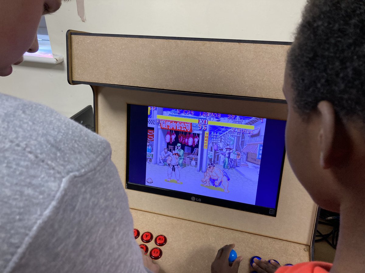 LadybridgeComp1's tweet image. Another #learningforlife in the books. An exhausting, but enjoyable 2 days. And Ladybridge is now the proud owner of 2 retro arcade machines, though it has to be said, Mr Robinson has lost his touch on Street Fighter 2. @LadybridgeHigh #ladybridgelearners