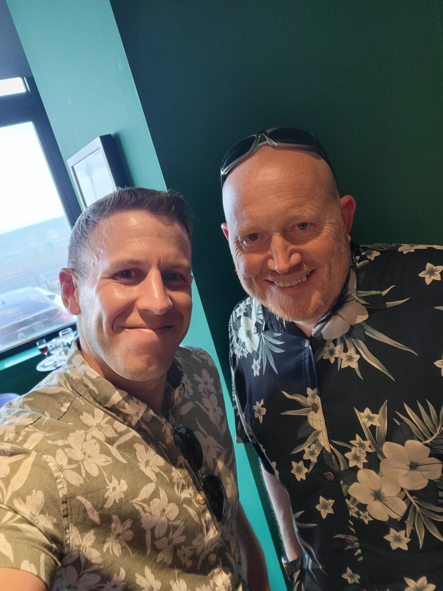 drjefflambert's tweet image. Rocking the Hawaiian shirts with @garyabel #SAPCASM #SAPC2023