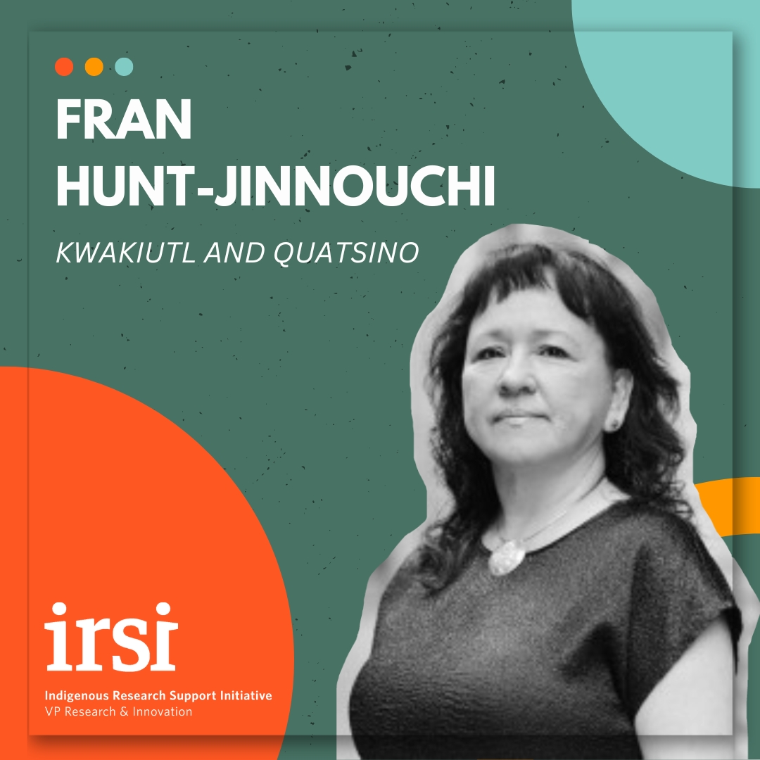ubcirsi's tweet photo. This Spring, UBC IRSI had the opportunity to ask Fran Hunt-Jinnouchi about her involvement in the Indigenous Advisory Committee (IAC) and how the space surrounding Indigenous, community-based research has changed over time.

To learn more: https://t.co/Y89zSn4fja https://t.co/UnjjBgB090