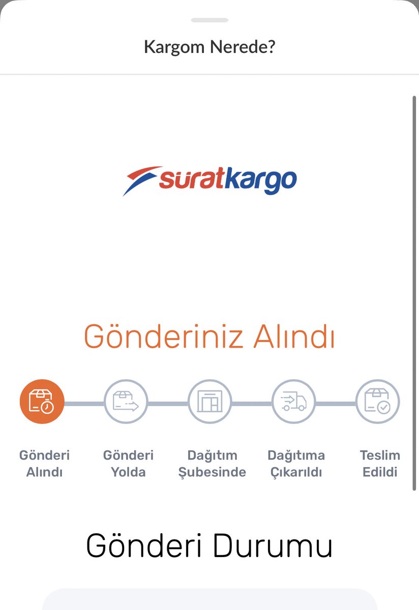 29 hazıranda sipariş ettiğim ürünün 3 temmuzda sürat kargo tarafından teslim alınıp elime ulaşmaması 👏<a href="/Surat_Destek/">SüratKargoDESTEK</a>