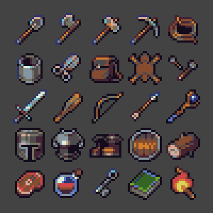 brullov_art's tweet image. Hey, gamedev folks! I've just released a 100 RPG icons 16x16 asset pack.

You can get it here: brullov.itch.io/rpg-icons

Or try the FREE version: brullov.itch.io/rpg-icons-free