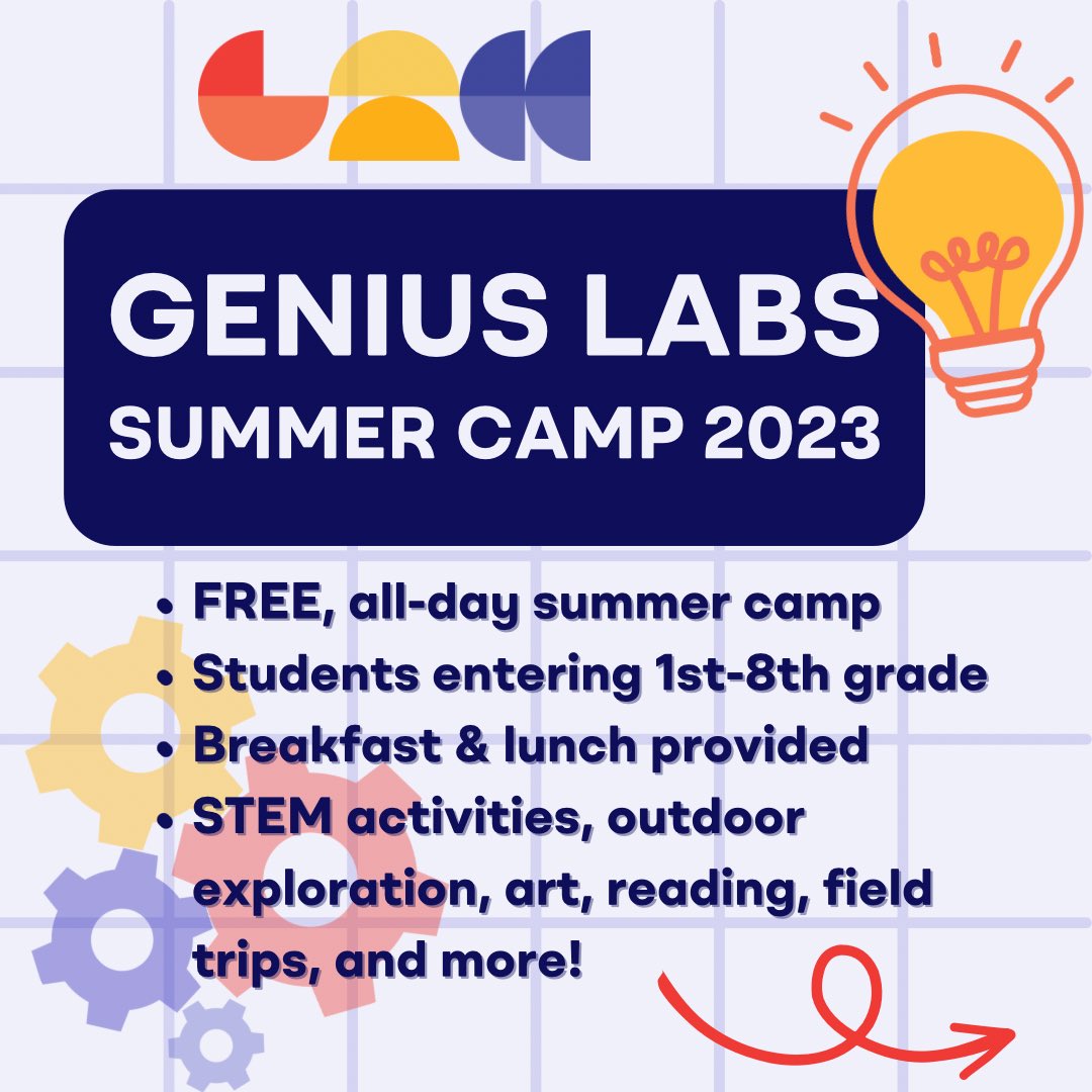 GMCC_mn's tweet image. We are 2 weeks away from the start our Genius Labs Summer Camp! 💡 

Camp starts July 31st and runs Monday through Friday, 9-5 PM until September 1st. Limited spots are available. To register &amp;amp; learn more, visit gmcc.org/genius-labs