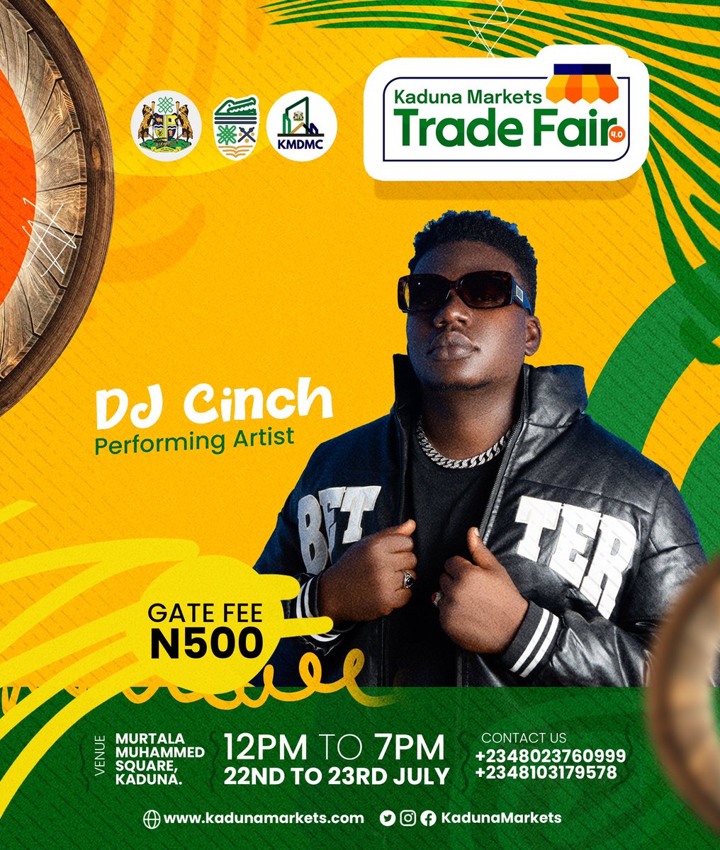 KadunaMarkets's tweet photo. Kaduna are you ready ???? @dijaycinch @djfemfad https://t.co/wQhPwA1gKy