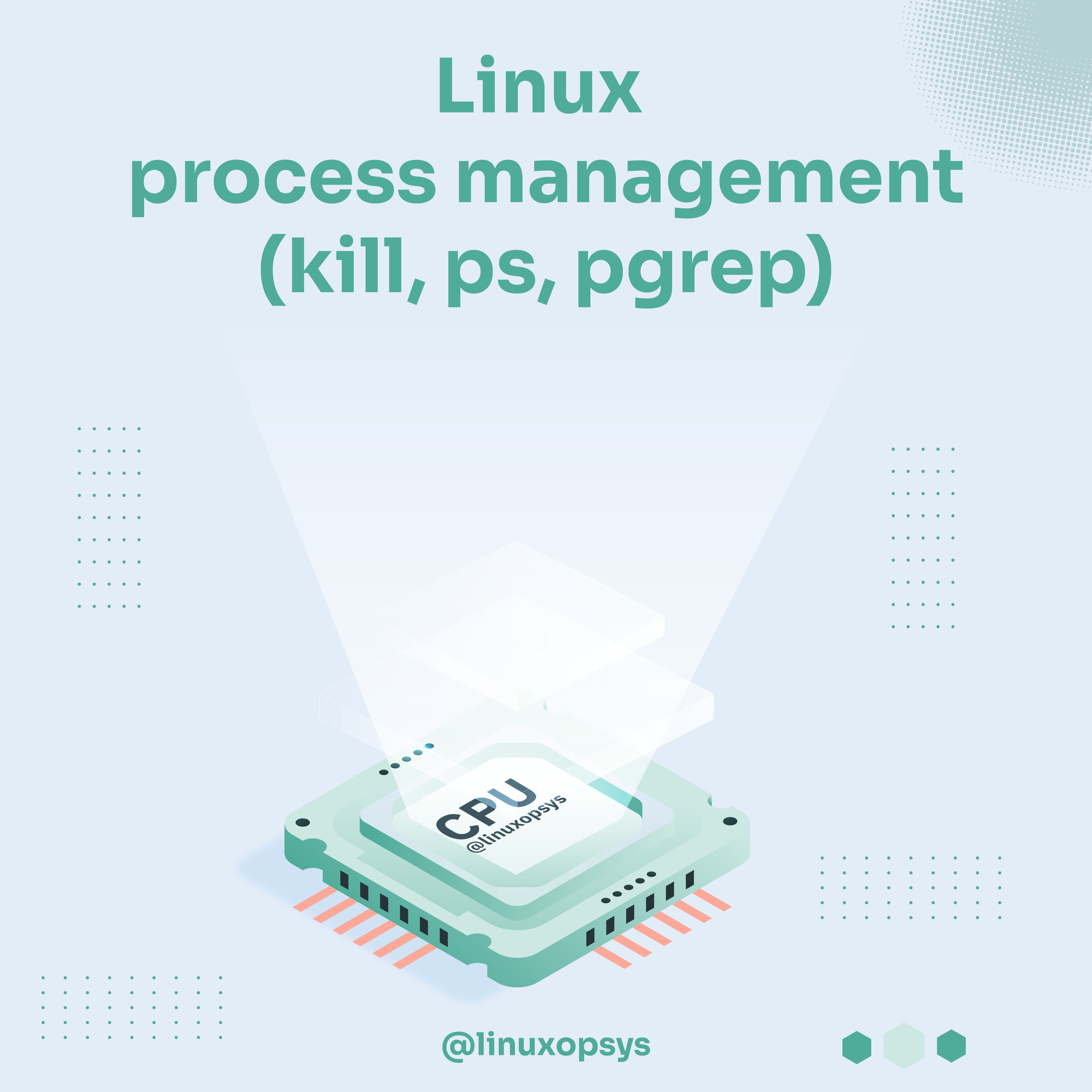 Linuxopsys on Twitter "Knowing when and how to stop running processes
