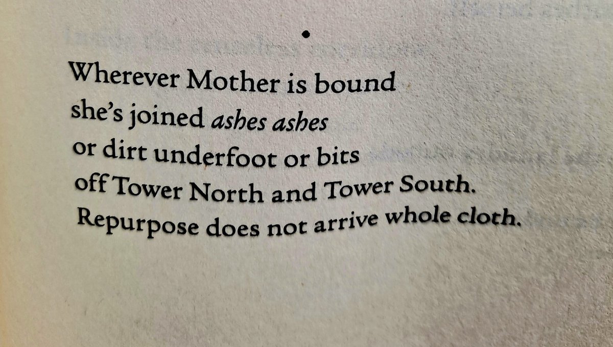 “A Dusting” from Foreign Bodies by Kimiko Hahn.

#nortonbooks #queenscollege #kundiman #jenniferjeanwriter #writinglife #poetry #amwriting #creativewriting #poetscommunity #writingcommunity #bostonpoets #lilypoets #thursdaypoets #writinginspiration #poetryreading #imissmymom