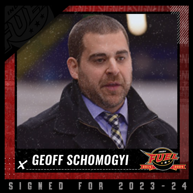 IndyFuel's tweet photo. ⛽️ NEWS 📰: The Indy Fuel have announced Geoff Schomogyi as the assistant coach for the 2023-24 season. 

Please extend some Hoosier hospitality to Geoff and welcome him to the team! 👋

LEARN MORE 👇