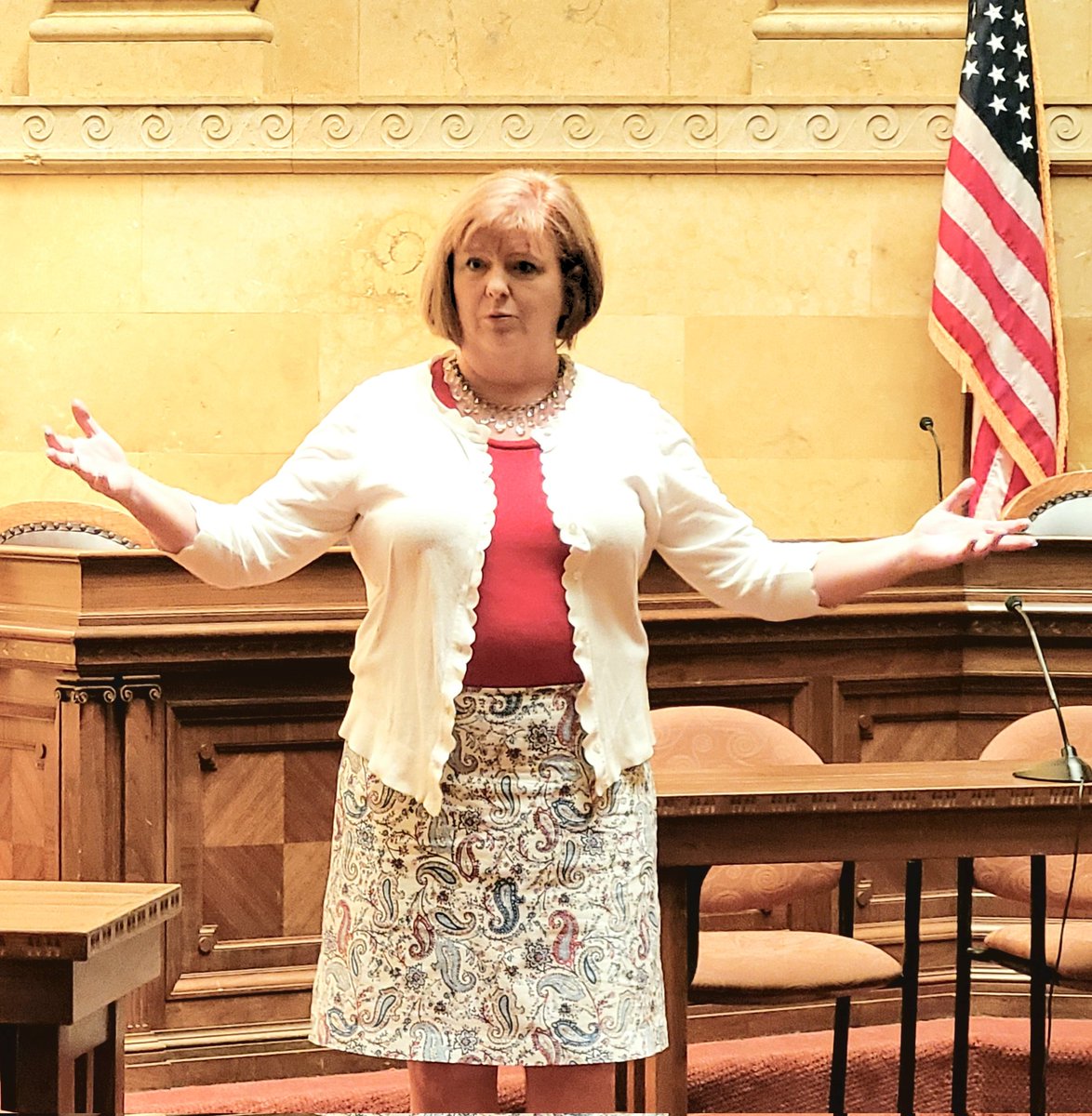 RepDittrich's tweet image. I was honored to speak with a great group visiting the Capitol today with @WRTL Teen Impact Camp. They had terrific questions and were so engaged with issues affecting every age, stage, and ability level. #life #prolife #prowoman #prochild #profamily