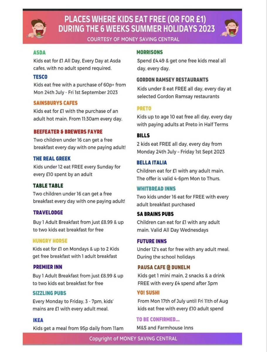 GCSEREmadeeasy's tweet image. Plenty of places to go to for support and to enjoy a meal over the summer. @OutwoodHindley