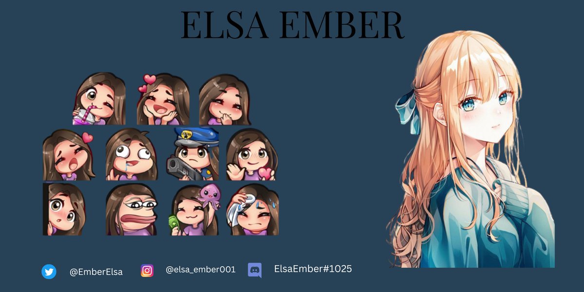 DM NOW!!  
For customized Emotes  Pack of 3  Pack of 6  Pack of 10  Now available at cheap prices 🥰