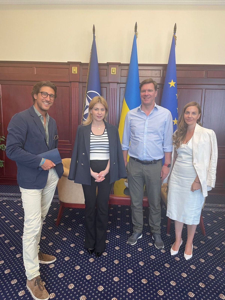 Great exchange w <a href="/StefanishynaO/">Olga Stefanishyna</a> on <a href="/NATO/">NATO</a> #VilniusSummit &amp; how Nato Ukraine Council can become an engine for 🇺🇦 integration in Nato

All the way to #2024WashingtonSummit
