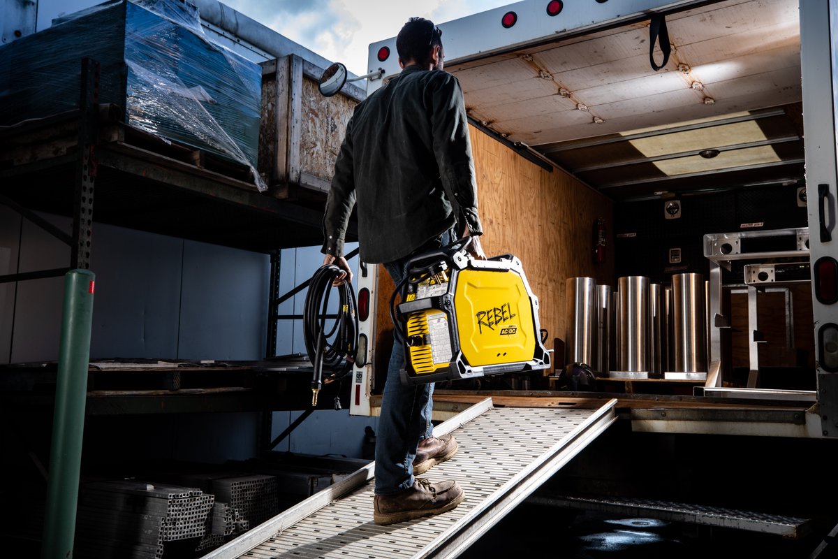 ESABGlobal's tweet photo. With Rebel, you have unmatched portability. Each Rebel has a unique ergonomic five-handle design and can be equipped with an optional shop cart. Show us where your Rebel takes your fleet with #RealLifeRebels.

Learn more: https://t.co/34xDnSkLJQ https://t.co/hiT4ZqYcwm