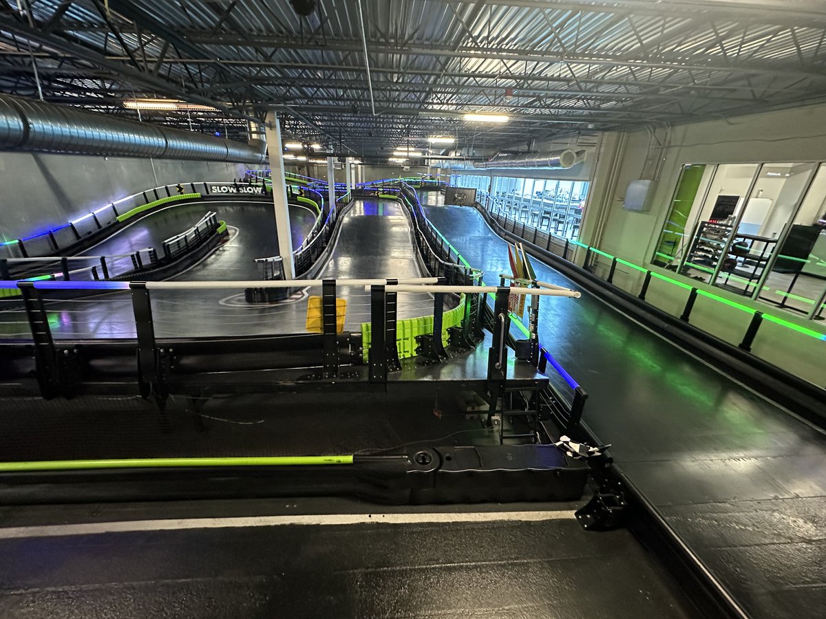 Don't mind us, just visualizing the perfect line to set a new fastest lap. #Andretti #Karting #Racing #OrlandoAttractions #ThingstodoinOrlando #Orlando #IDrive #407 #GoKart