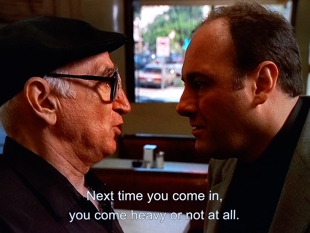 What’s a Sopranos quote that could also be said in a porno?